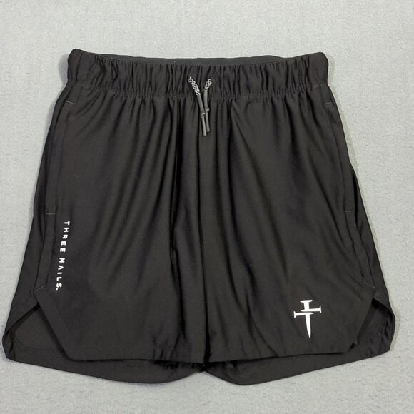 Three Nails Shorts Men's S Black Pro-Tech 2.0 Liner Short - Picture 1 of 11
